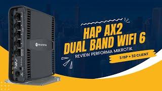 MIKROTIK HAP AX2 WIFI 6 | Review Pemakean Untuk Server 30 Rumah