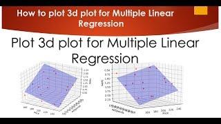 How to Visualize Multiple Linear Regression in python