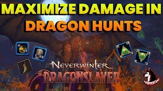 HOW to MAX Out DPS in Dragon HUNTS! Overloads Potions Companion - Neverwinter Mod 23