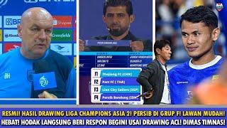 BREAKING NEWS! PERSIB TERHINDAR DARI GRUP NERAKA~HASIL DRAWING LCA 2Hodak Langsung Beri Respon!