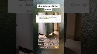 VIRAL KETAHUAN DI TOILET UMUM, Sepasang Remaja SMA Langsung digerebek warga