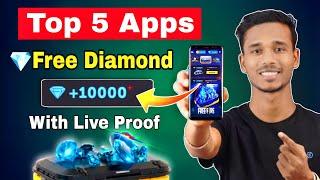 Top 5 Real - Free Fire Diamond Apps 2024 | How To Get FREE Diamonds In Free Fire | Free Diamond Apps