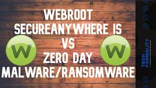 Webroot SecureAnywhere Internet Security vs Malware/Ransomware Samples!