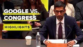 Google's congressional hearing highlights in 11 minutes