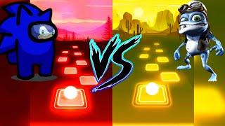 Tiles HopAMONG US VS CRAZY FROG | Which One is Much Better For You?