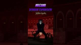 Megumi Domain Expansion !! Jujutsu Kaisen - Cursed Clash