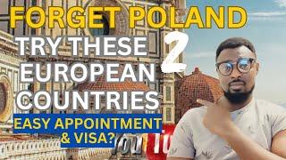 2 EUROPEAN COUNTRIES TO IMMIGRATE TO IN 2024 - EASY APPOINTMENT & VISA?