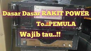 rakit power dari awal untuk pemula