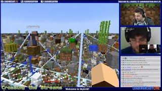 Crossing the Streams — Minecraft Skygrid