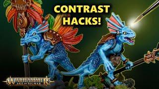 Contrast Hacks! Painting Skinks for Warhammer Age of Sigmar | Seraphon Tutorial