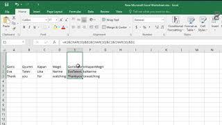 How to Start a New Line in the Same Cell in Excel (Formula)