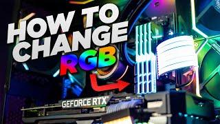 How To Change RGB / ARGB Colours On Your PC