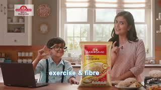 Aashirvaad Multigrains | Exercise & FIBRE in Food | Roz Khao FIBRE Wali Roti