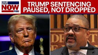 BREAKING: Trump sentencing postponed, NYC DA not dropping case against the President