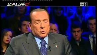 Ballarò - Giovanni Floris intervista Silvio Berlusconi 05/02/13