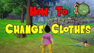 Dragon Ball Z Kakarot - How to Change Clothes