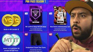 New Season 1 Rewards in NBA 2K24! Free VC and Free Giannis?! MyTeam, MyCareer and Park Rewards