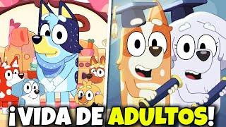 El Futuro de los Personajes de BLUEY | Parejas y Vida Adulta