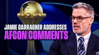 Jamie Carragher addresses AFCON comments | UCL Today | CBS Sports Golazo