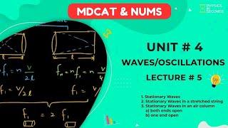 #MDCAT Physics Unit#4 Waves Lecture#5