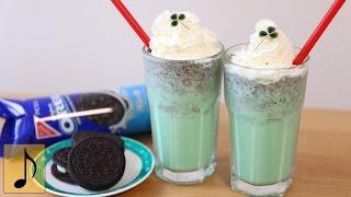 OREO Mint Shake Recipe for St. Patrick's Day【1 Minute Cooking】