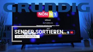 Grundig Vision 6 Sender sortieren