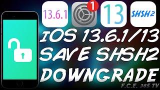 iOS 13.6.1: How To Save SHSH2 Blobs For JAILBREAK AND DOWNGRADE! (DO IT NOW!) (Pre-A12)