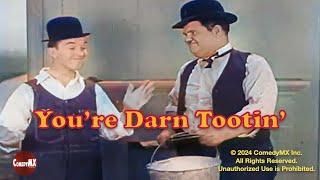 Laurel & Hardy | You're Darn Tootin' | Silent Comedy Classic