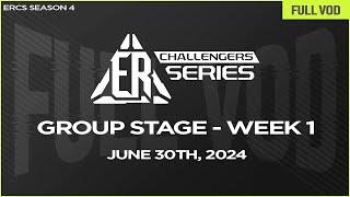 ERCS Season 4ㅣGroup Stage - Week 1ㅣBlock B vs. D