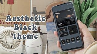 Making my brother's phone aesthetic - Unboxing a new phone / Xiaomi Redmi Note 11 - Dark theme