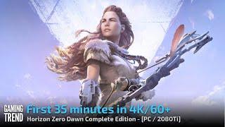 Horizon Zero Dawn Complete Edition - First 35 minutes in 4K 60fps video - PC Ultra Settings