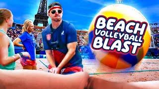 Pro Volleyball Player Blasts Balls in my Face