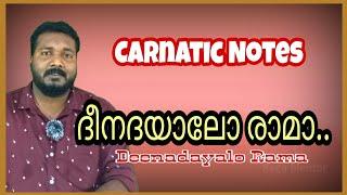 Deenadayalo Rama | Carnatic Notes | Tutorial | Raga Mentor