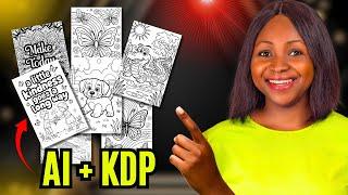 How To Create Coloring Pages using AI | Create Coloring Pages with AI FAST ( It's Free)