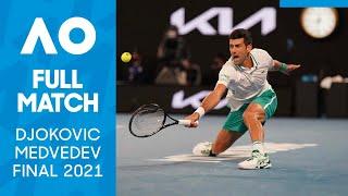 Novak Djokovic vs Daniil Medvedev Full Match | Australian Open 2021 Final