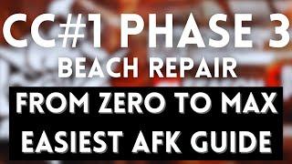 Beach Repair One Clear All Mission! CC#1 Phase 3 Easiest AFK Guide 【 Arknights】
