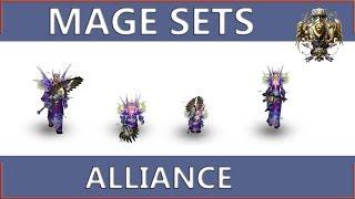 WOW Classic: Mage Alliance all Sets and Animations