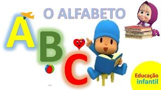 O Alfabeto- A B C- Educação Infantil - Criança Feliz - Criança Inteligente