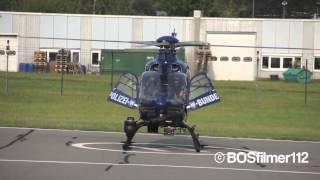 [ ALARMSTART Bundespolizei ]  EC 135 Pirol 542 D-HVBF Hubschrauber