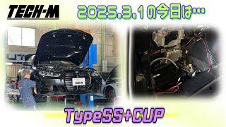 TECH-M LIVE /// 2025.3.1 G82 M4は、TECH-MアラゴスタTypeSS+CUP＆Alpha-Nカーボンエアロブレード取り付け続きです