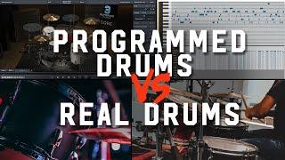 Programmed Drums vs Real Drums - The Ultimate Test!
