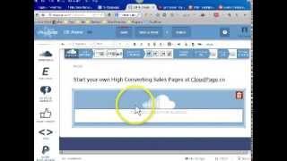 Cloud Page exciting new sales page editor easy to use