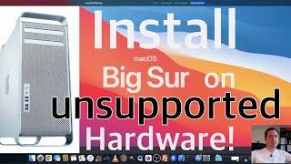 INSTALL MacOS 11 "Big Sur" on UNSUPPORTED MACs | FULL TUTORIAL | MacBook | iMac | MacPro | Mac Mini