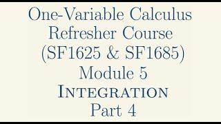 Module 5, Integration, Part 4