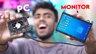 Making World Smallest & Cheapest PC Setup at Home!  Windows + Games Test