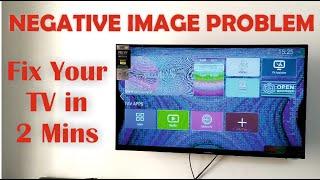 Smart TV Negative & Inverted Picture Solution I LED TV LVDS Mapping I  Easy Fix in 2 Mins #smarttv