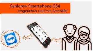 Senioren-Smartphone inkl. Fernunterstützung | Gigaset GS4senior | Deutsch