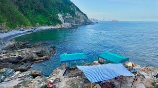 [4K] 부산 아름다운 태종대 절벽 산책 Korea Busan Beautiful Taejongdae cliff Walk