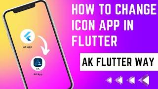 Changing App Icon in Flutter  #2024