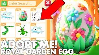 HOW TO GET NEW ROYAL GARDEN EGG AND PETS EARLY IN ADOPT ME!ALL GARDEN PETS! EVENT ROBLOX